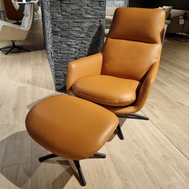 Flexlux Marinella relaxzetel manueel met voetbank - 0